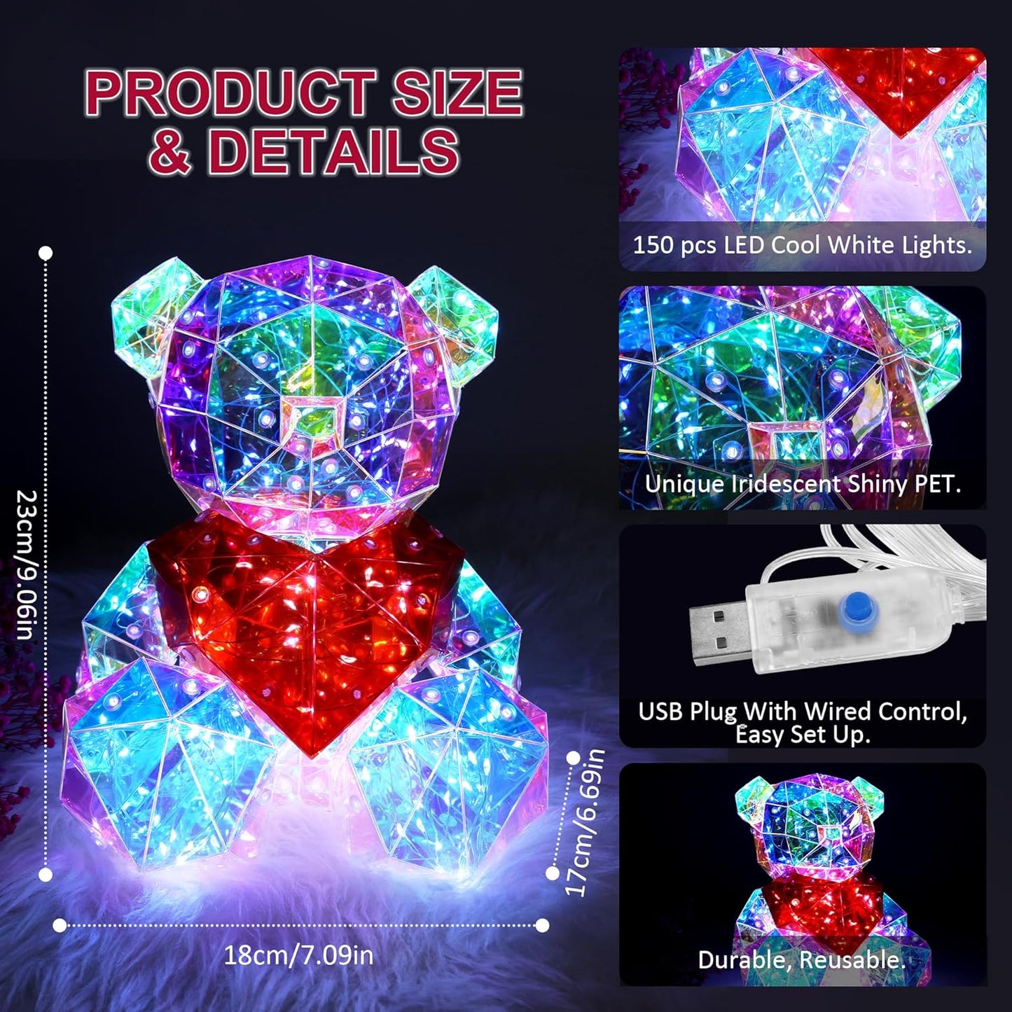 The illuminating Teddy Bear